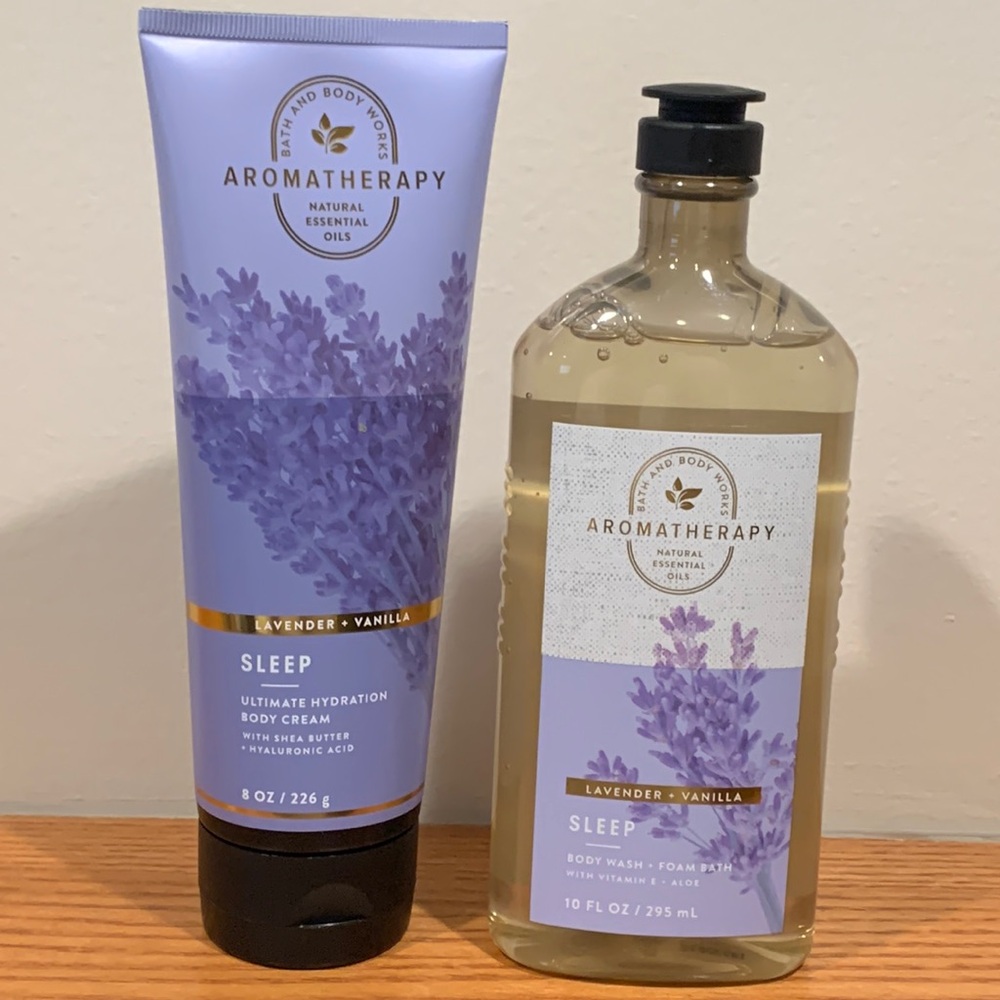 Bath and Body Works Aromatherapy Sleep 2pc set
